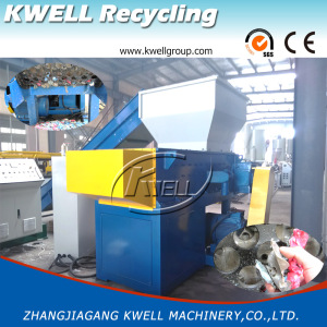 Single Shaft Hard Waste Plastic Shredder